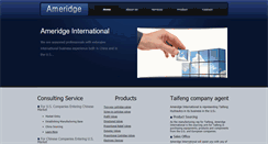Desktop Screenshot of ameridgeintl.com